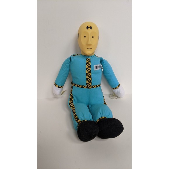 Crash Dummy window doll. Bing plush Suction cups. Vintage 1992 Play By Play - Picture 2 of 8